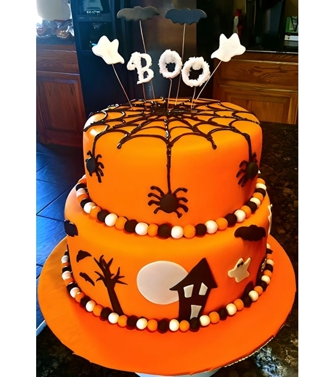 Cake-o-Lantern Cake