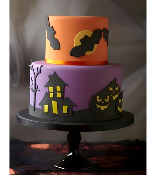 Hallow's Eve Haunted Cake