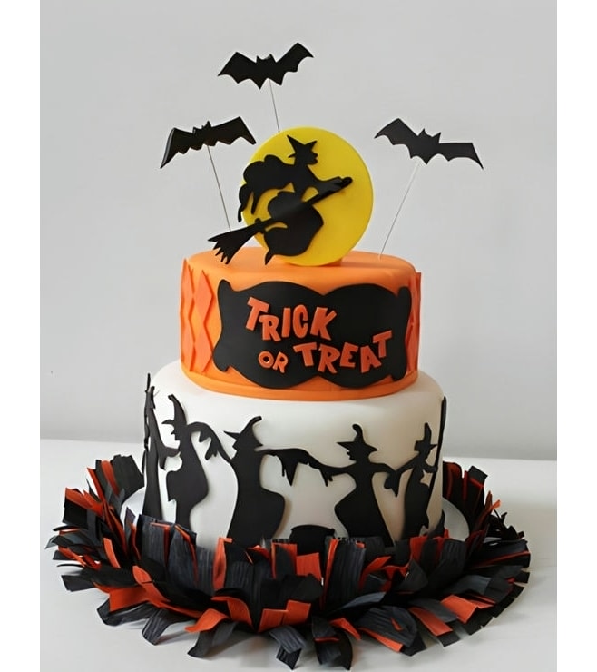 Be-Witching Halloween Cake