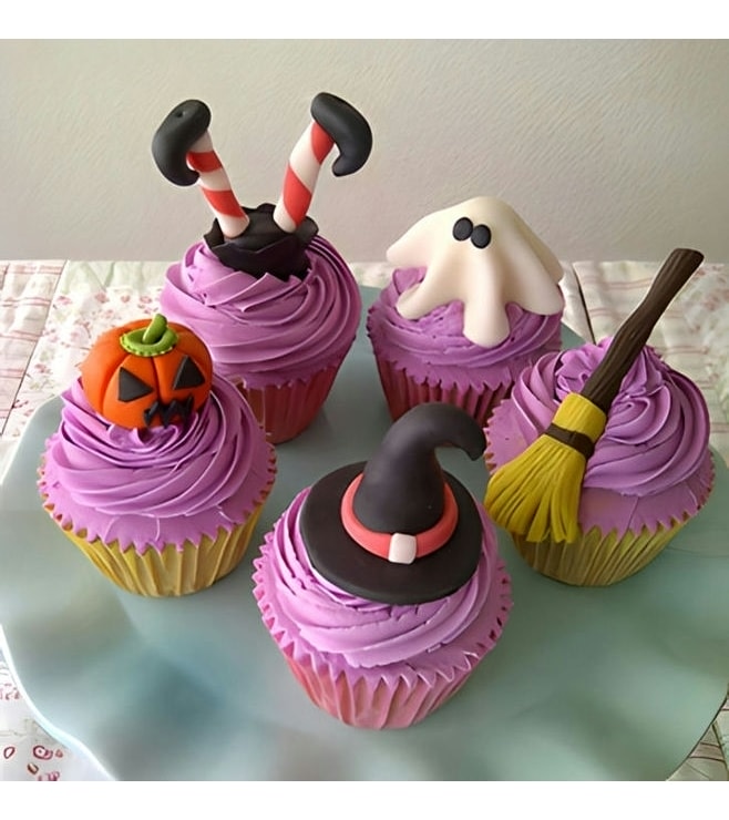 Halloween House Warmers Cupcakes