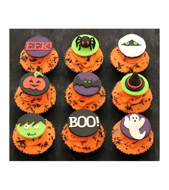 Halloween Spooks Cupcakes, Halloween