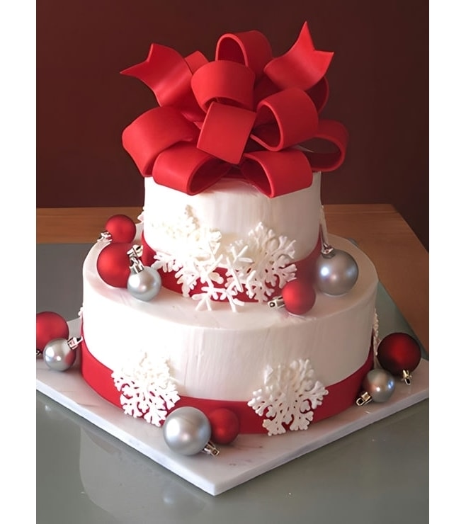 Christmas Decorations Cake