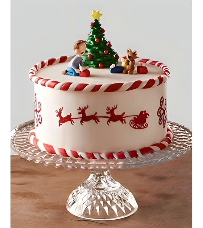 Santa's Gifts Christmas Cake