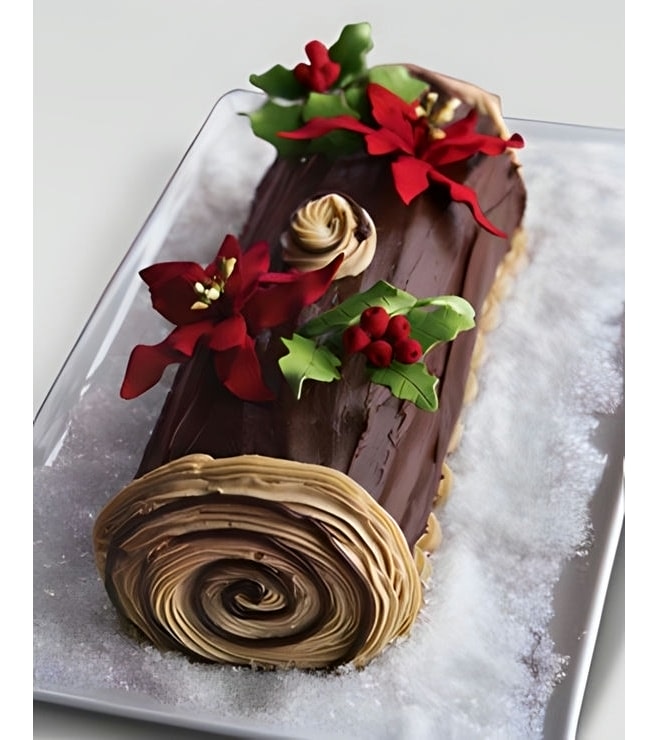 Holiday Warmth Yule Log