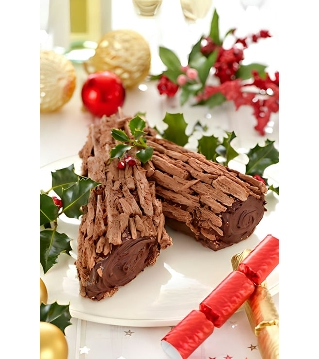 Mistletoe Traditions Yule Log