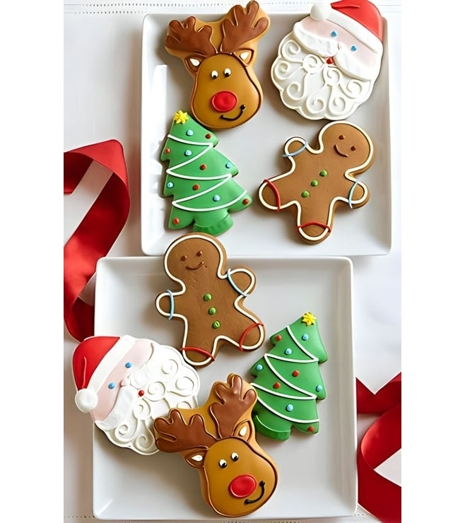 Gingerbread Friends Christmas Cookies, Christmas Gifts