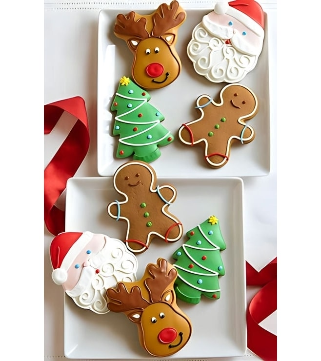 Gingerbread Friends Christmas Cookies