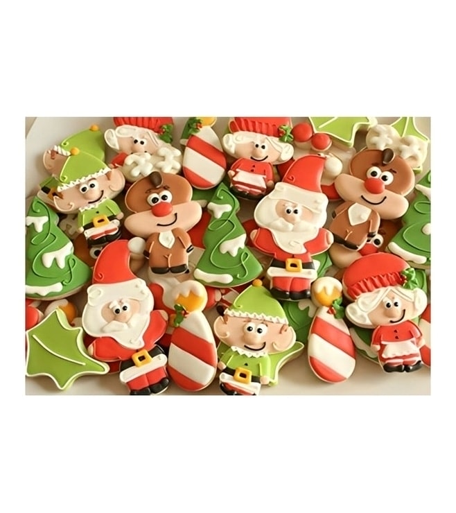 Jolly Wishes Christmas Cookies