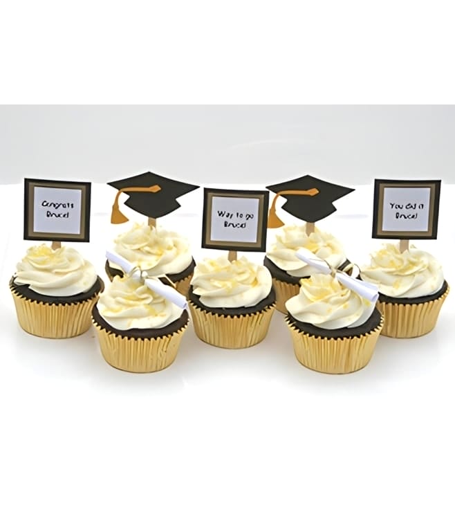 Gifted Scholar Graduation Cupcakes