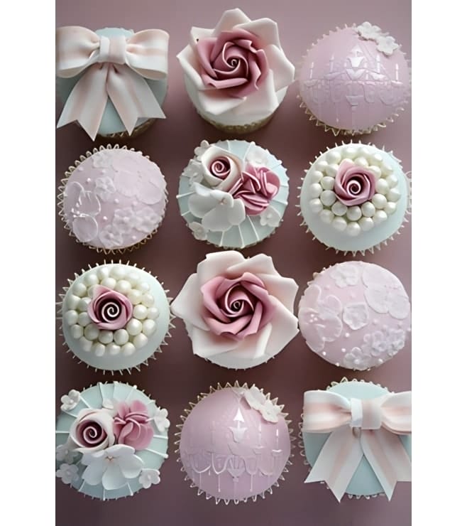 Charming Elegance Cupcakes