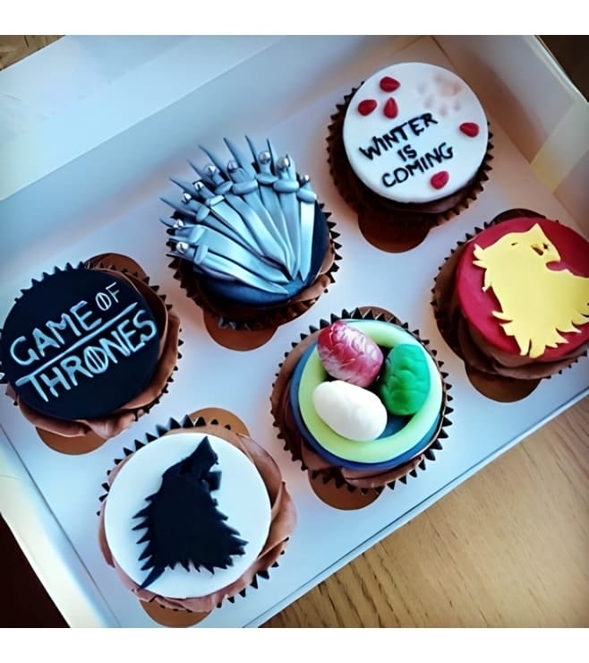 Game of Thrones Party Cupcakes