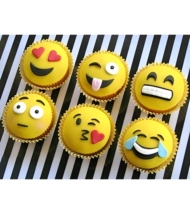Silly Smileys Dozen Cupcakes