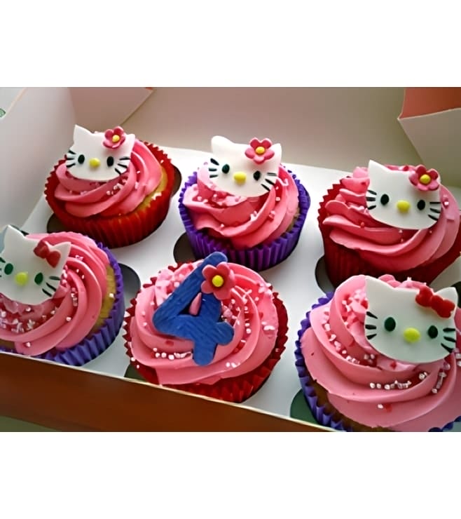 Hello Kitty Wonder Dozen Cupcakes