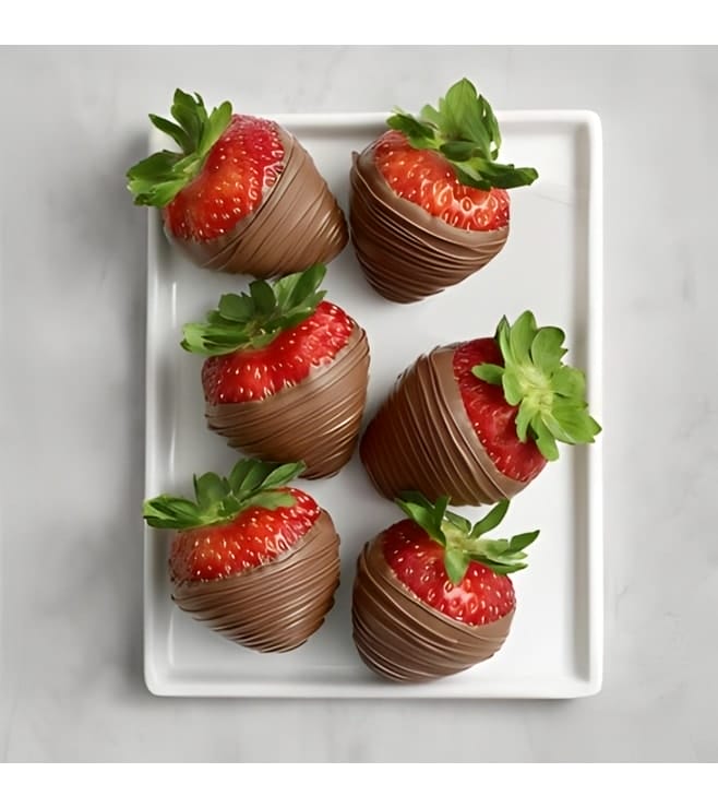 Satin Smooth Dipped Strawberries