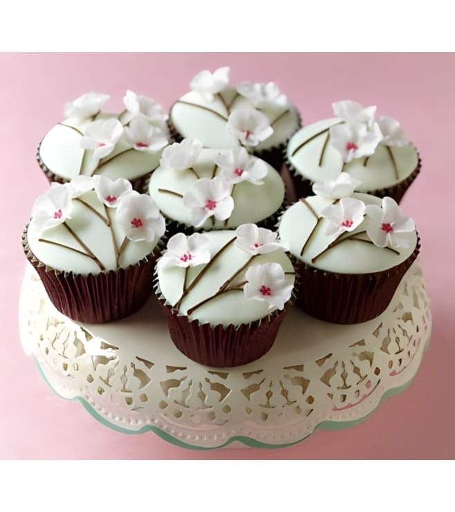 Floral Delight Dozen Cupcakes
