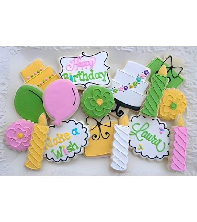 Birthday Decorations Cookies