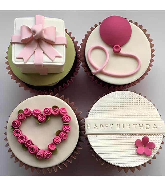 Perfect Birthday Gift Dozen Cupcakes