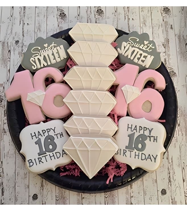 Birthday Bling Cookies