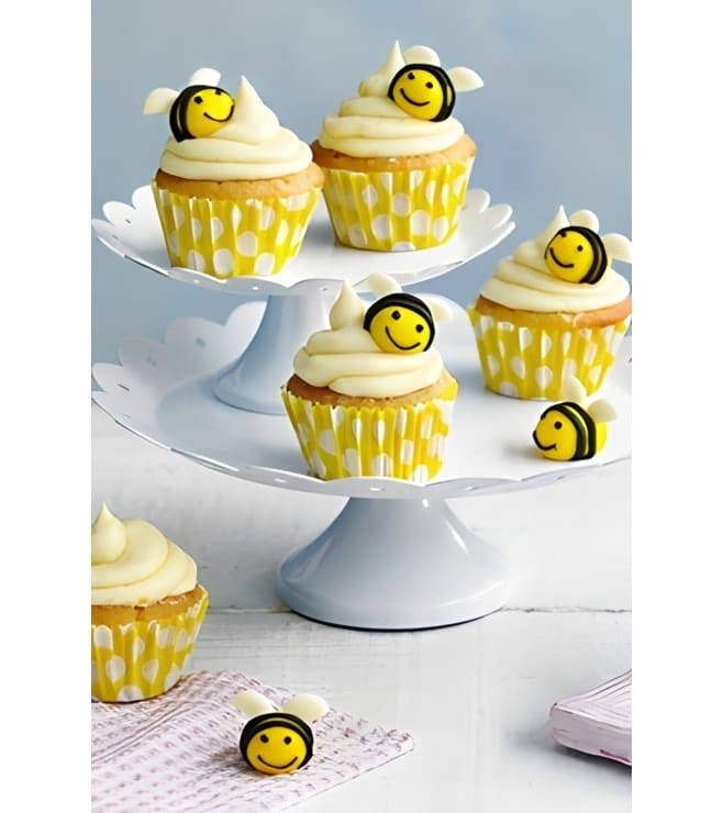 Happy Honey Bee Dozen Cupcakes