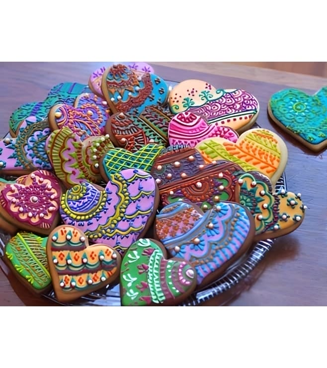 Diwali Henna Cookies