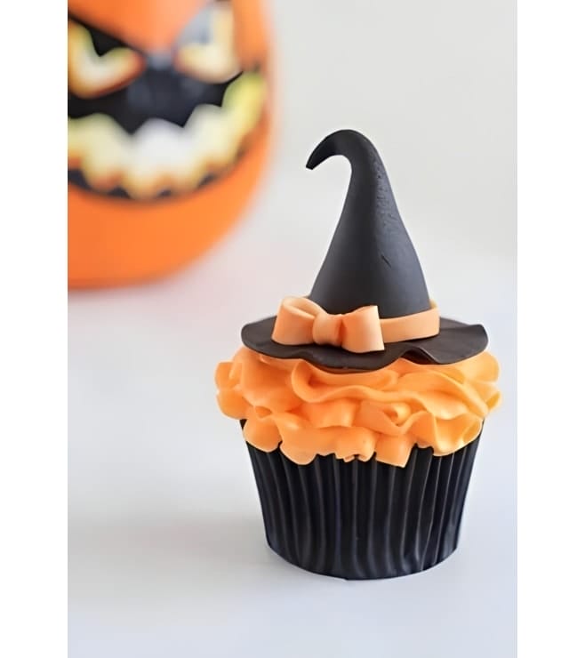 Witch Hats & Ruffles Cupcakes