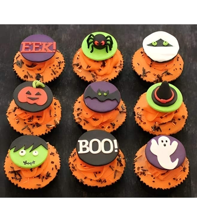 Halloween Spooks Cupcakes