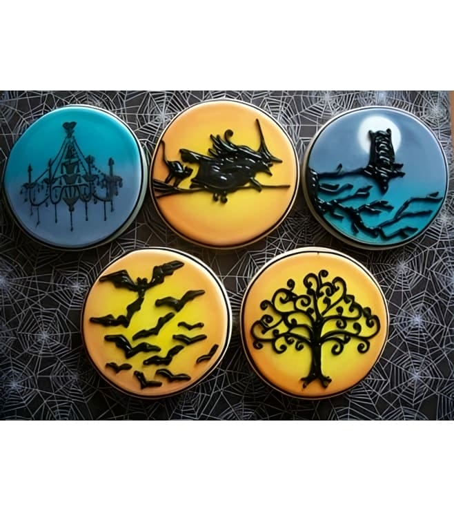 Intricately Artistic Halloween Cookies