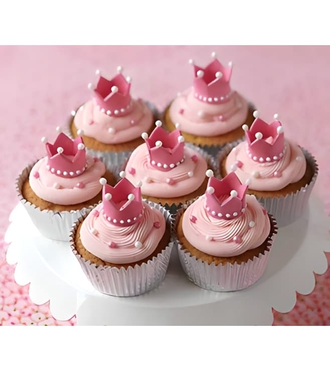 Queen's Pink Treat - Dozen Cupcakes