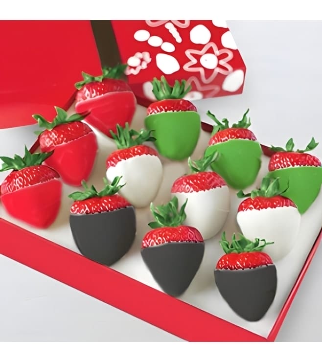 National Day Chocolate Covered Strawberries