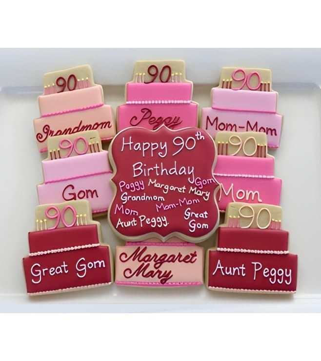 Grand Birthday Cake Cookies