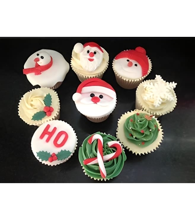 All Things Christmas - Half Dozen Cupcakes