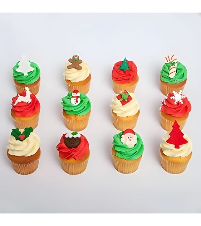 Christmas Crafts - Dozen Cupcakes