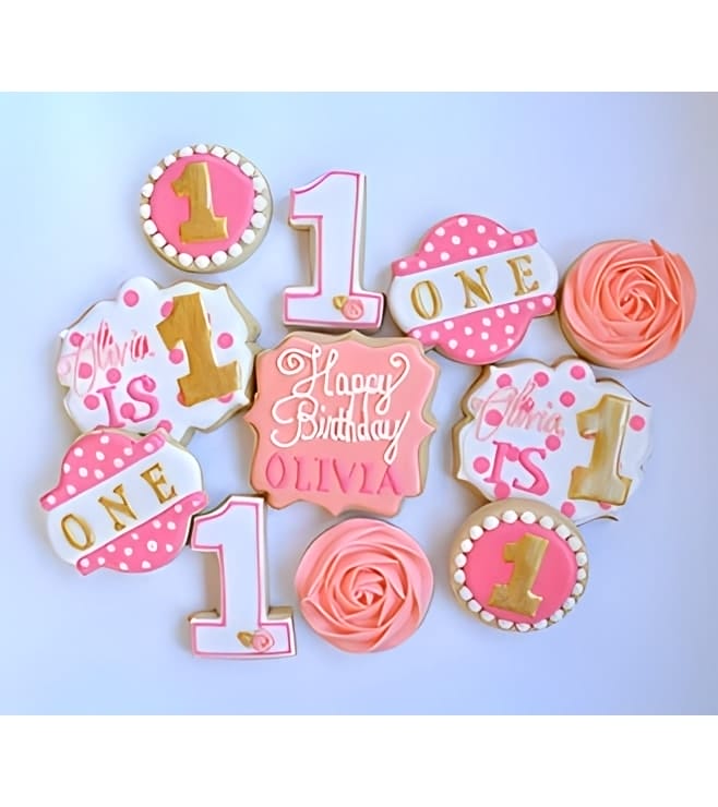 Young Diva Birthday Cookies