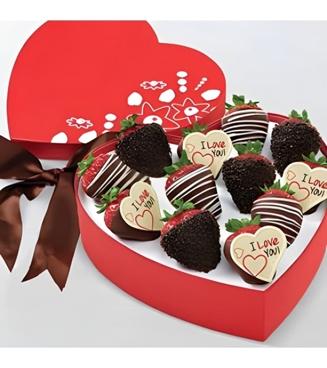 Love Notes Dipped Strawberries