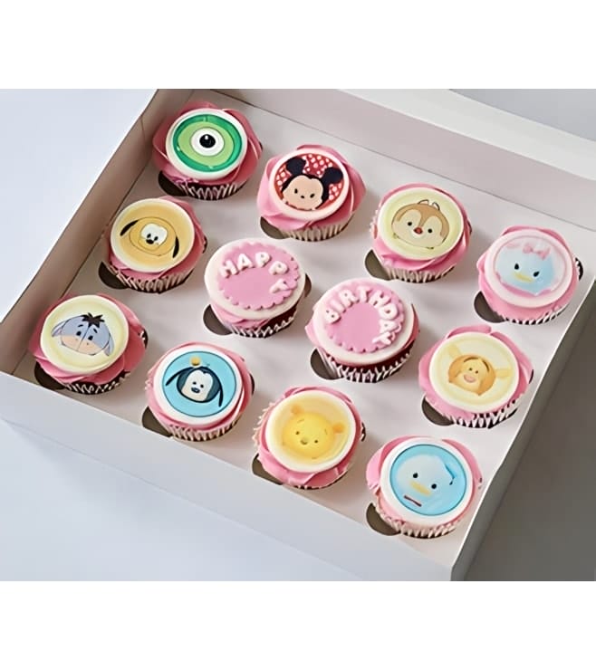 Mickey Mouse Club Assorted Cupcakes