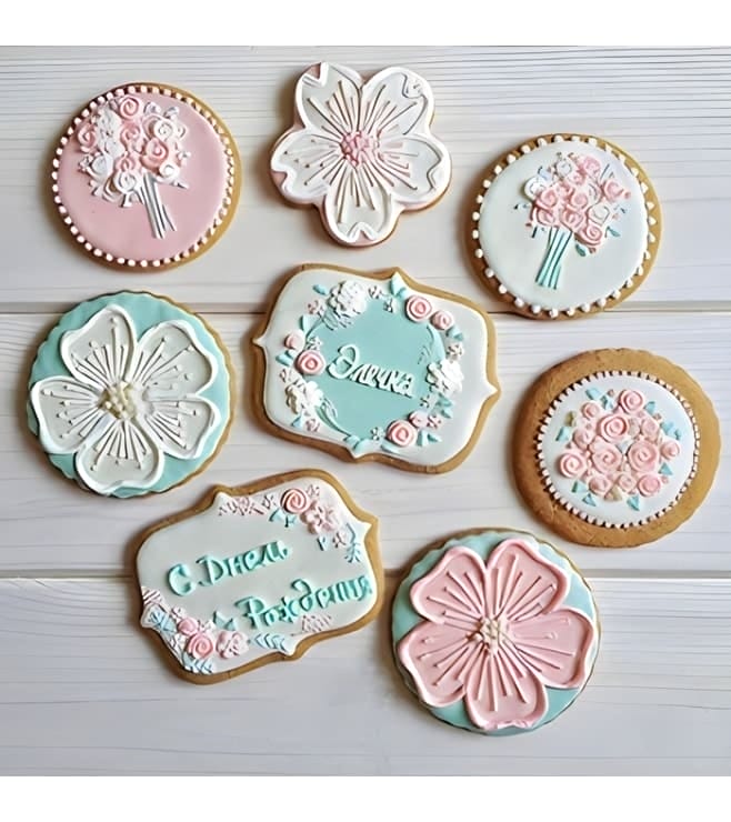 Wall Flower Cookies