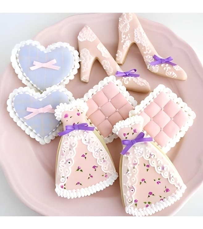 Plush Pink Birthday Cookies