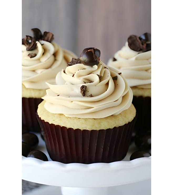 Mocha Whisper Dozen Cupcakes