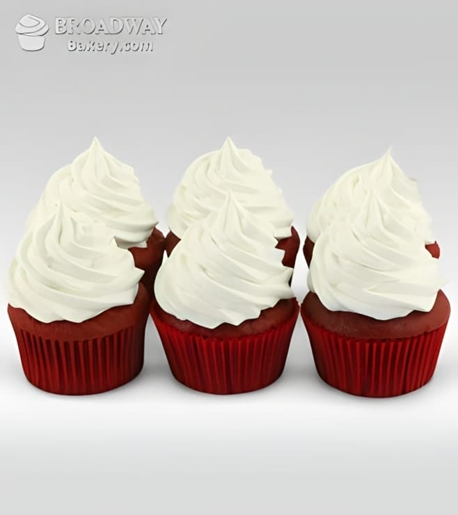 Vegan Red Velvet Cupcakes - Dozen Cupcakes