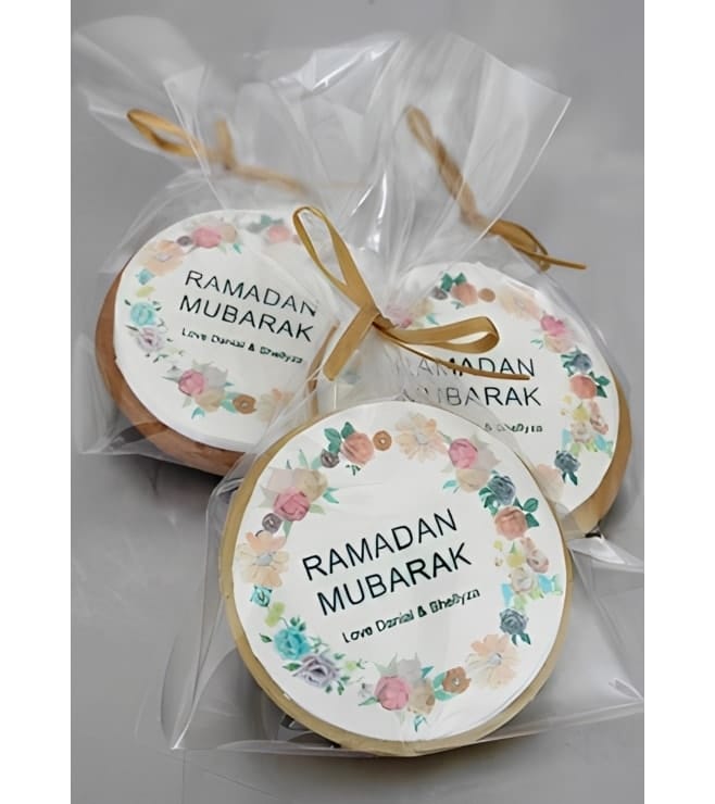 Floral Wreath Ramadan Cookies