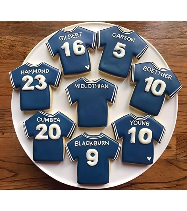 Team Jersey Cookies