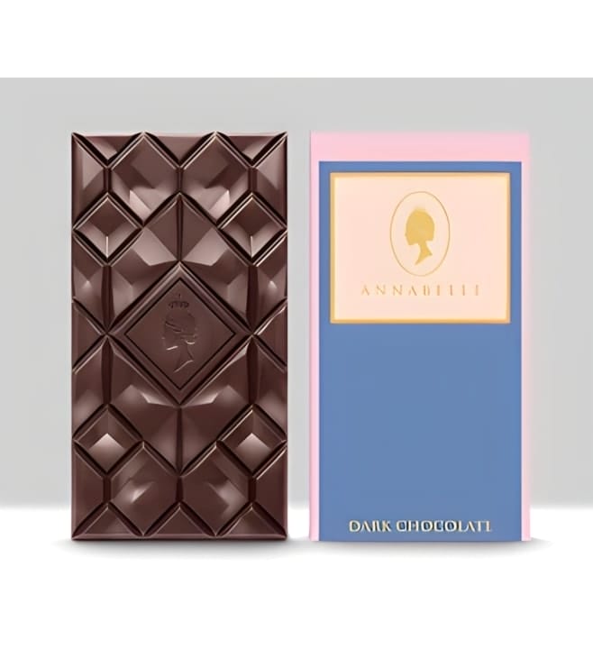 Large Dark Chocolate Bar By Annabelle