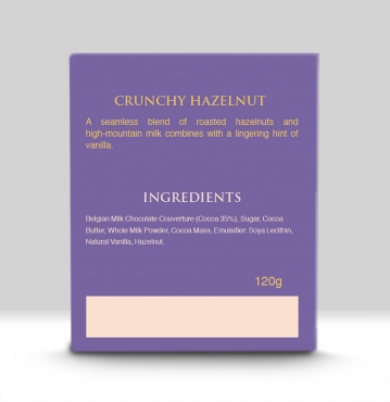 Crunchy Hazelnut Chocolate Bar By Annabelle