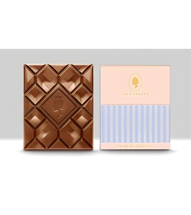 Milk Feuilletine Chocolate Bar By Annabelle