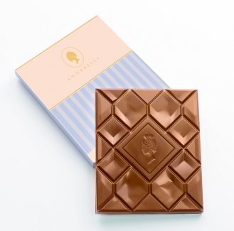 Milk Feuilletine Chocolate Bar By Annabelle