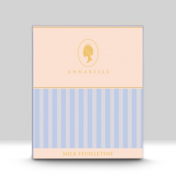 Milk Feuilletine Chocolate Bar By Annabelle