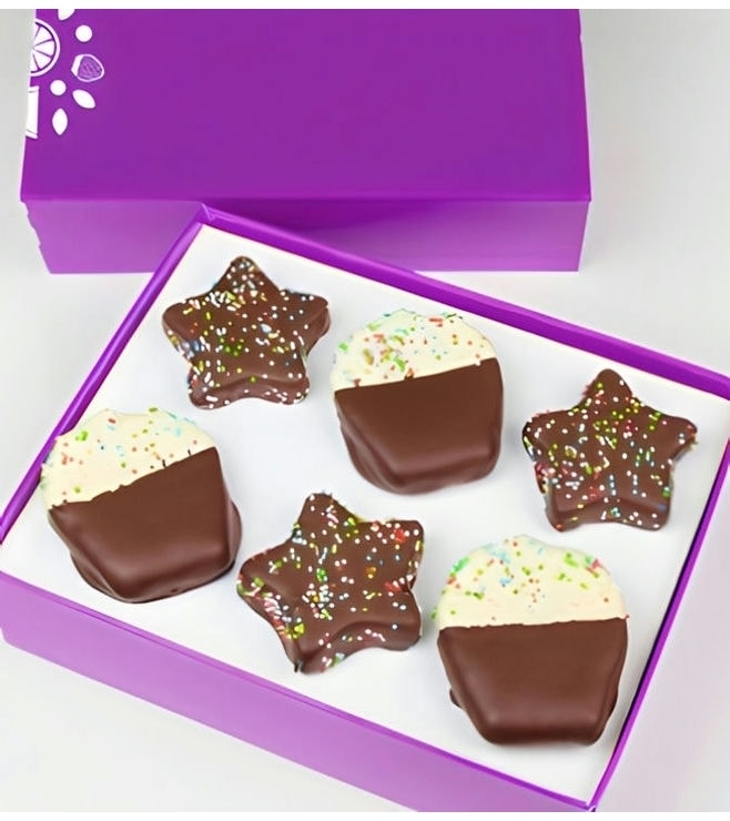 Confetti Cupcake & Star Pineapple Box, Business Gifts