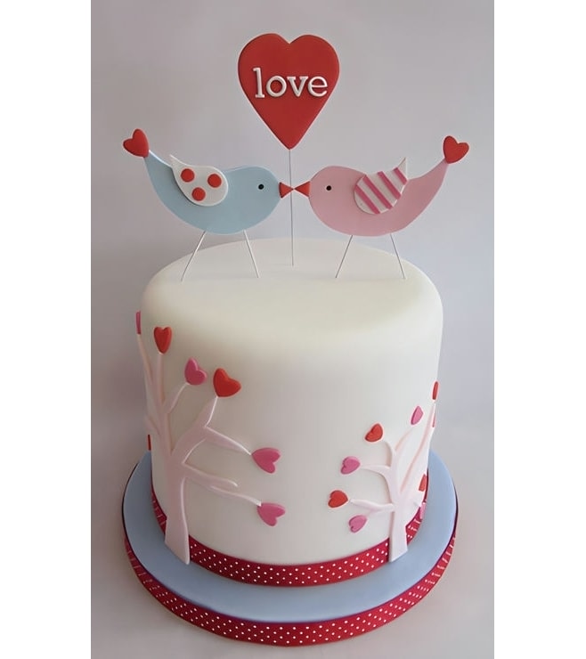 Love Birds Cake