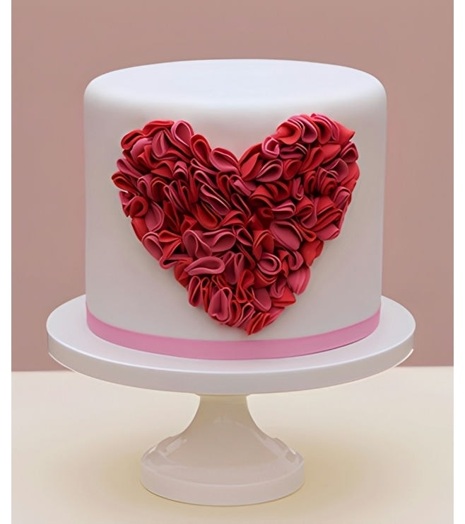 Heartfelt Love Cake