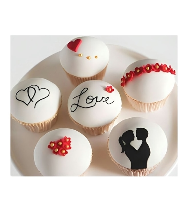 Real Love - 6 Cupcakes